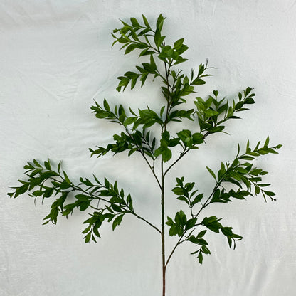 Green Silk Hanging Willow Leaf Branch