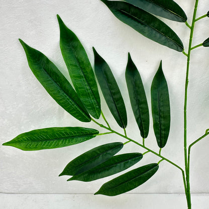Green Silk Lemon Tree Leaf 12 Pack