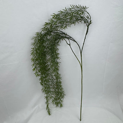 Green Silk Hanging Vanilla Branch