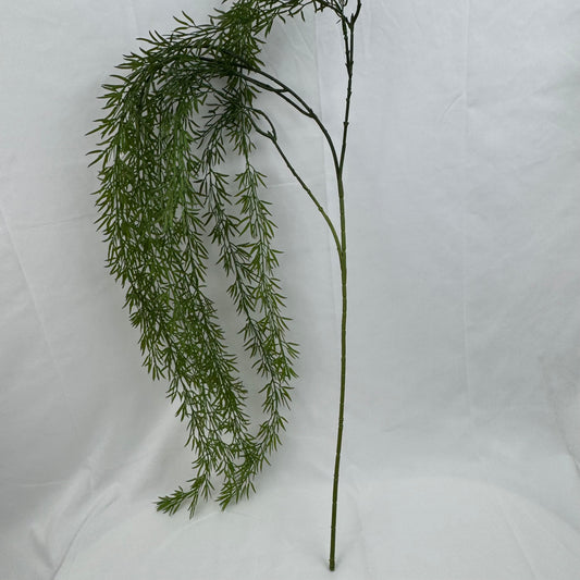Green Silk Hanging Vanilla Branch