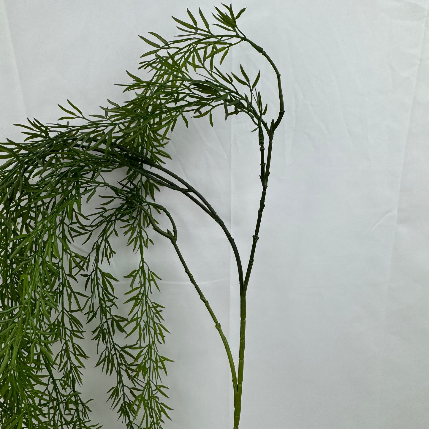 Green Silk Hanging Vanilla Branch