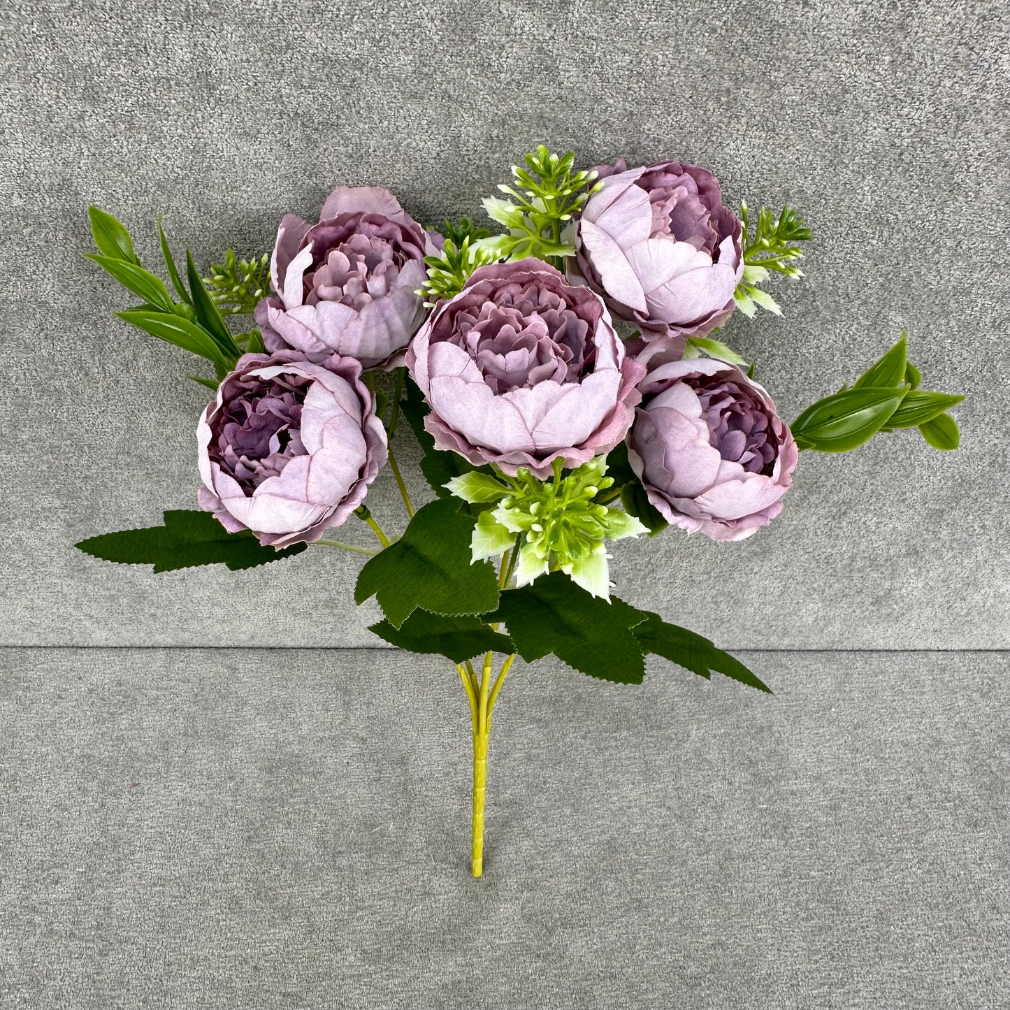 Lavender Silk Round Peony Bush - 5 Heads