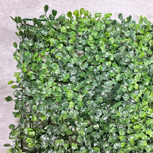 Green Artificial Grass Wall Panel Pointed Milan 40x60cm