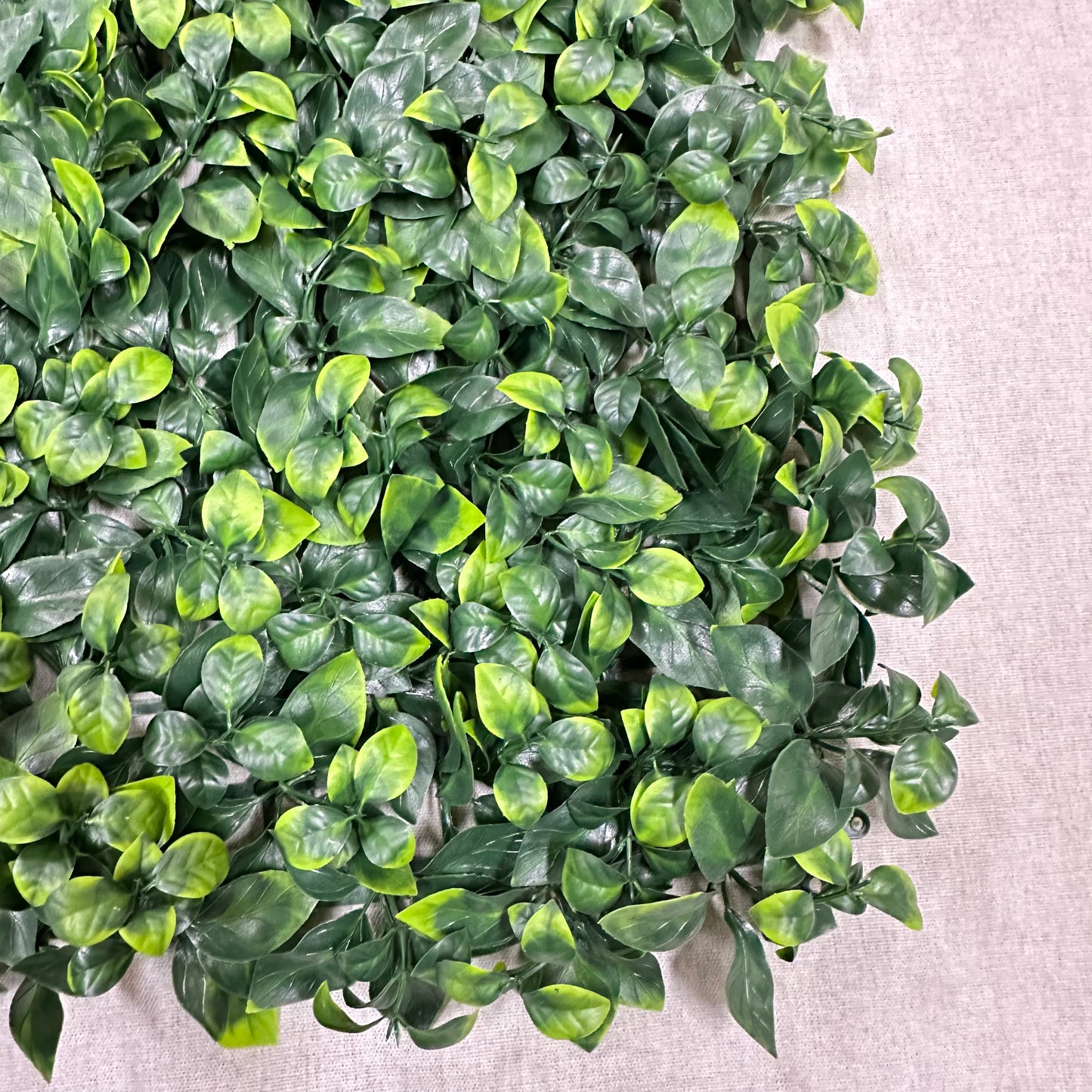 Artificial Apple Leaf Wall Panel Green 50x50cm