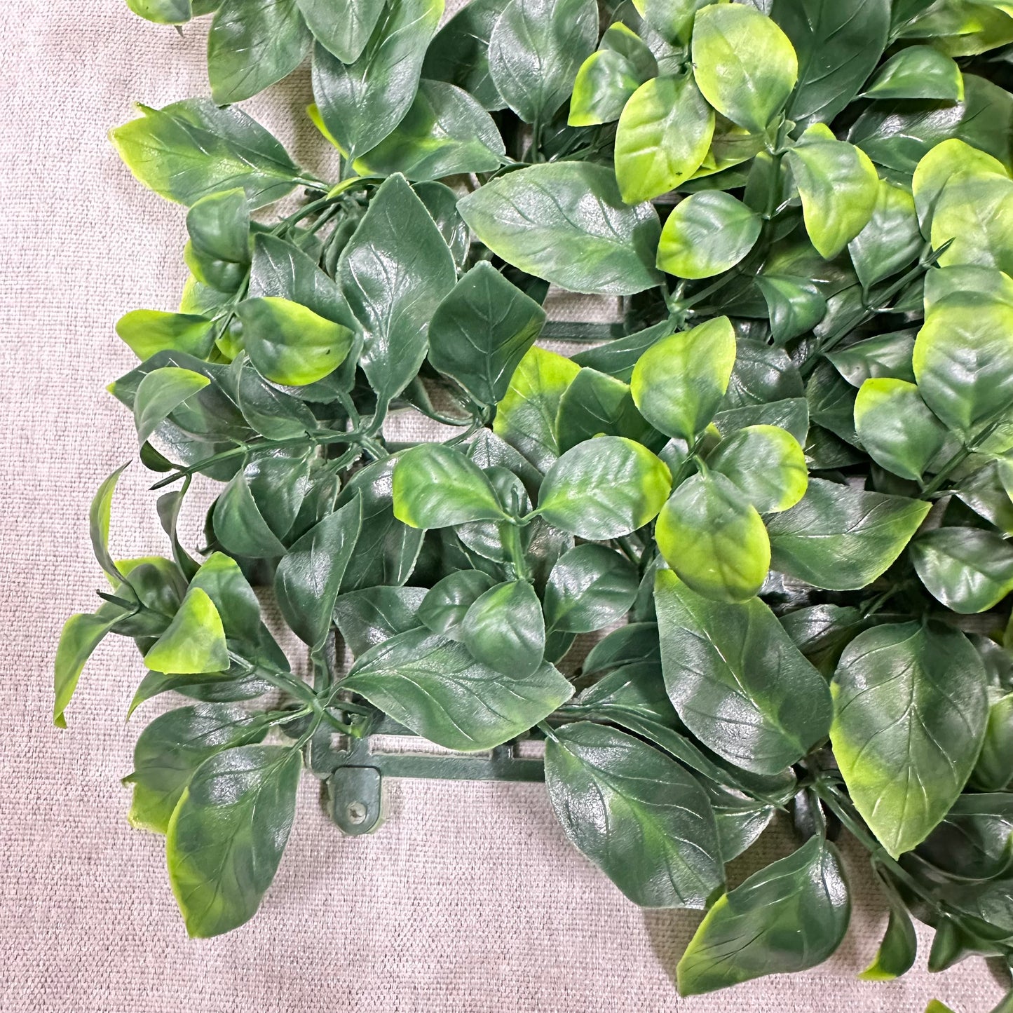 Artificial Apple Leaf Wall Panel Green 50x50cm