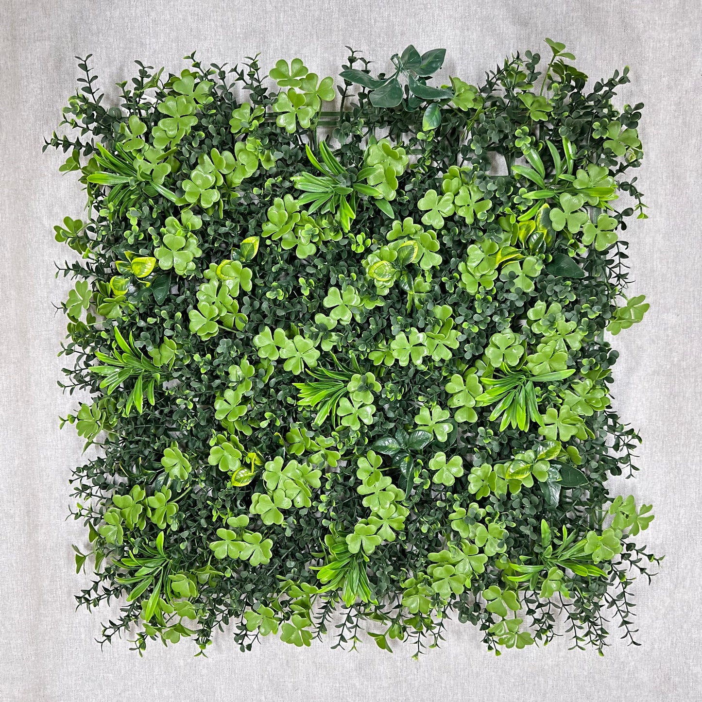 Artificial Lotus Leaf Green Wall Panel 50x50cm