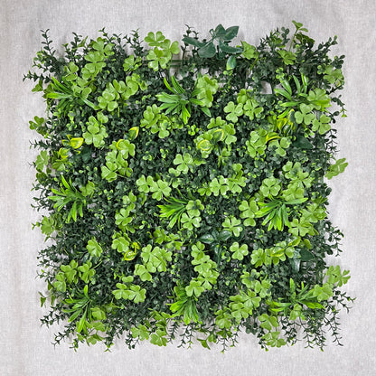 Artificial Lotus Leaf Green Wall Panel 50x50cm