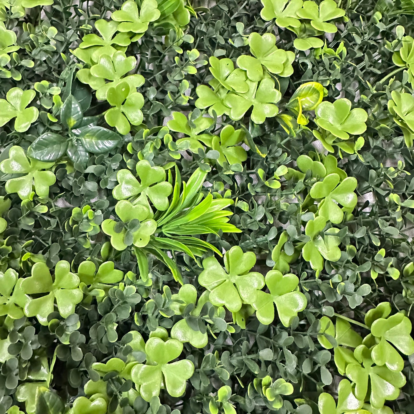Artificial Lotus Leaf Green Wall Panel 50x50cm