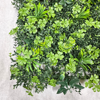 Artificial Lotus Leaf Green Wall Panel 50x50cm