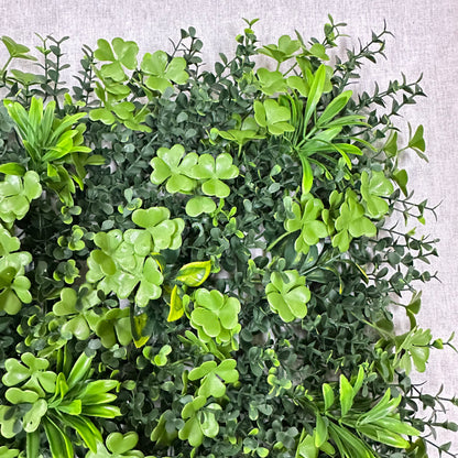 Artificial Lotus Leaf Green Wall Panel 50x50cm