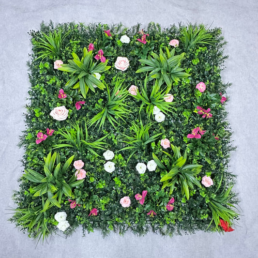 Artificial Plant Wall Green Panel No.2 100x100cm