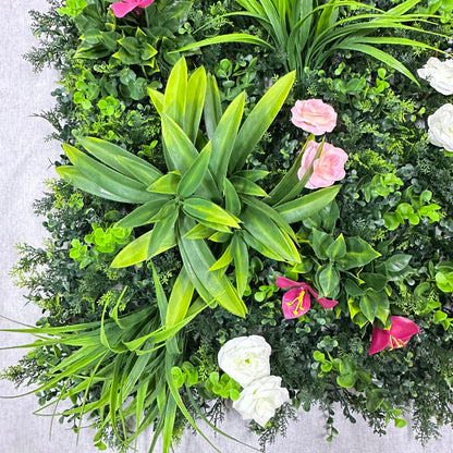 Artificial Plant Wall Green Panel No.2 100x100cm