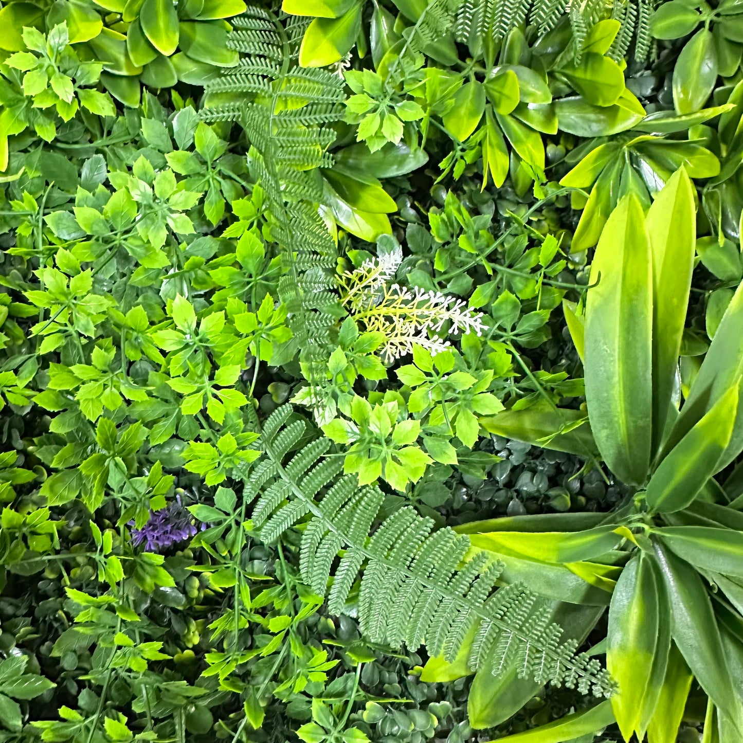 Artificial Plant Wall Green Panel No.4 100x100cm