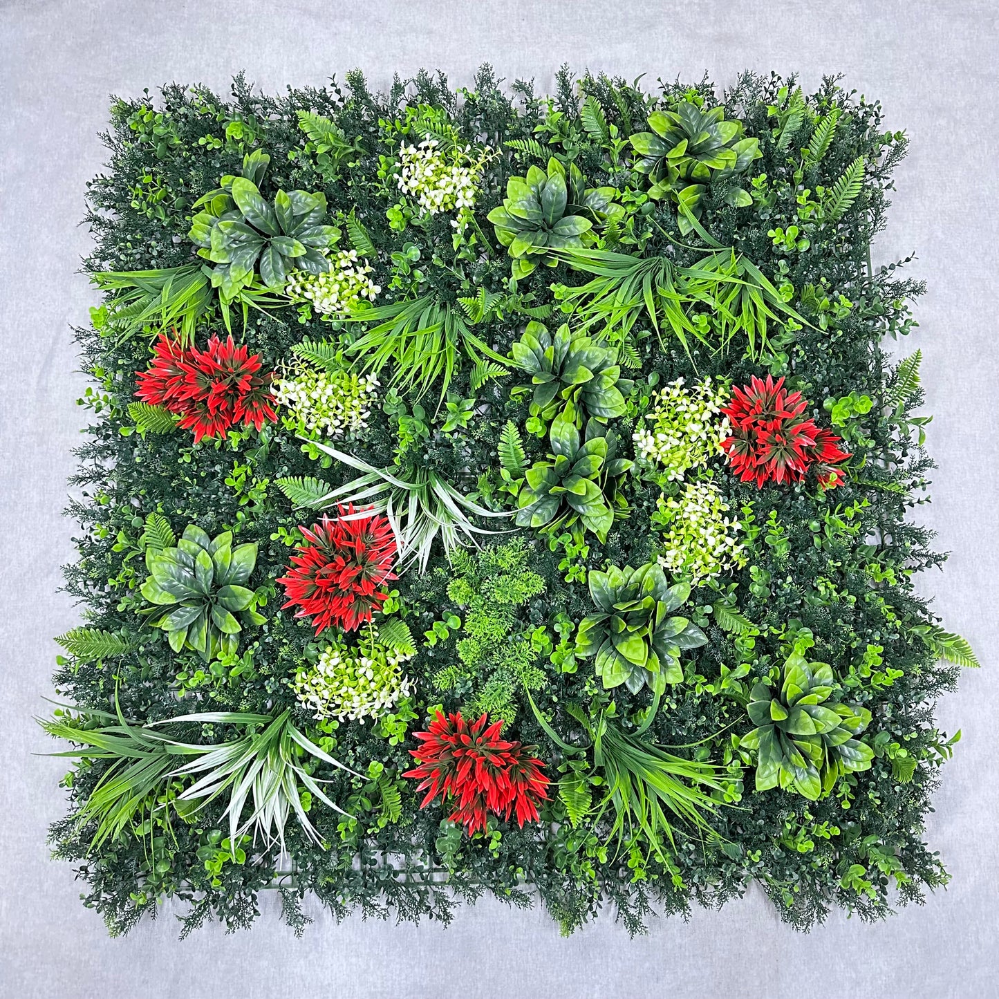 Artificial Plant Wall Green Panel No.5 100x100cm