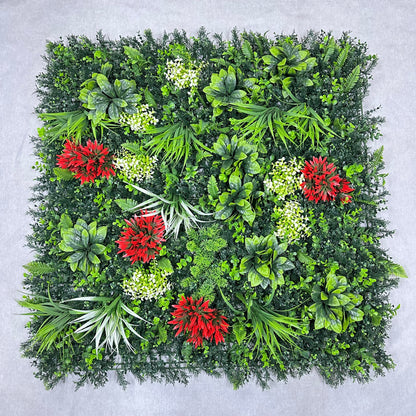 Artificial Plant Wall Green Panel No.5 100x100cm