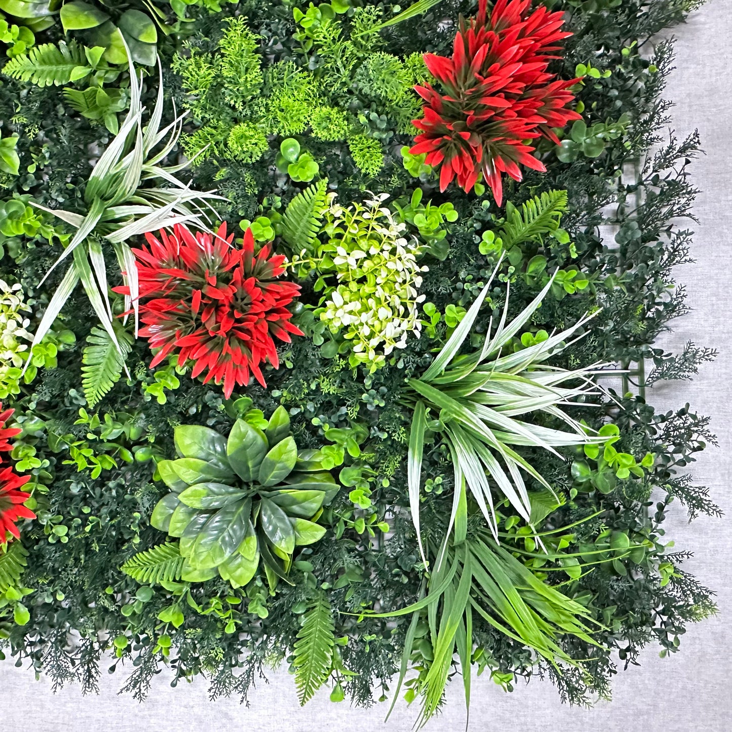 Artificial Plant Wall Green Panel No.5 100x100cm