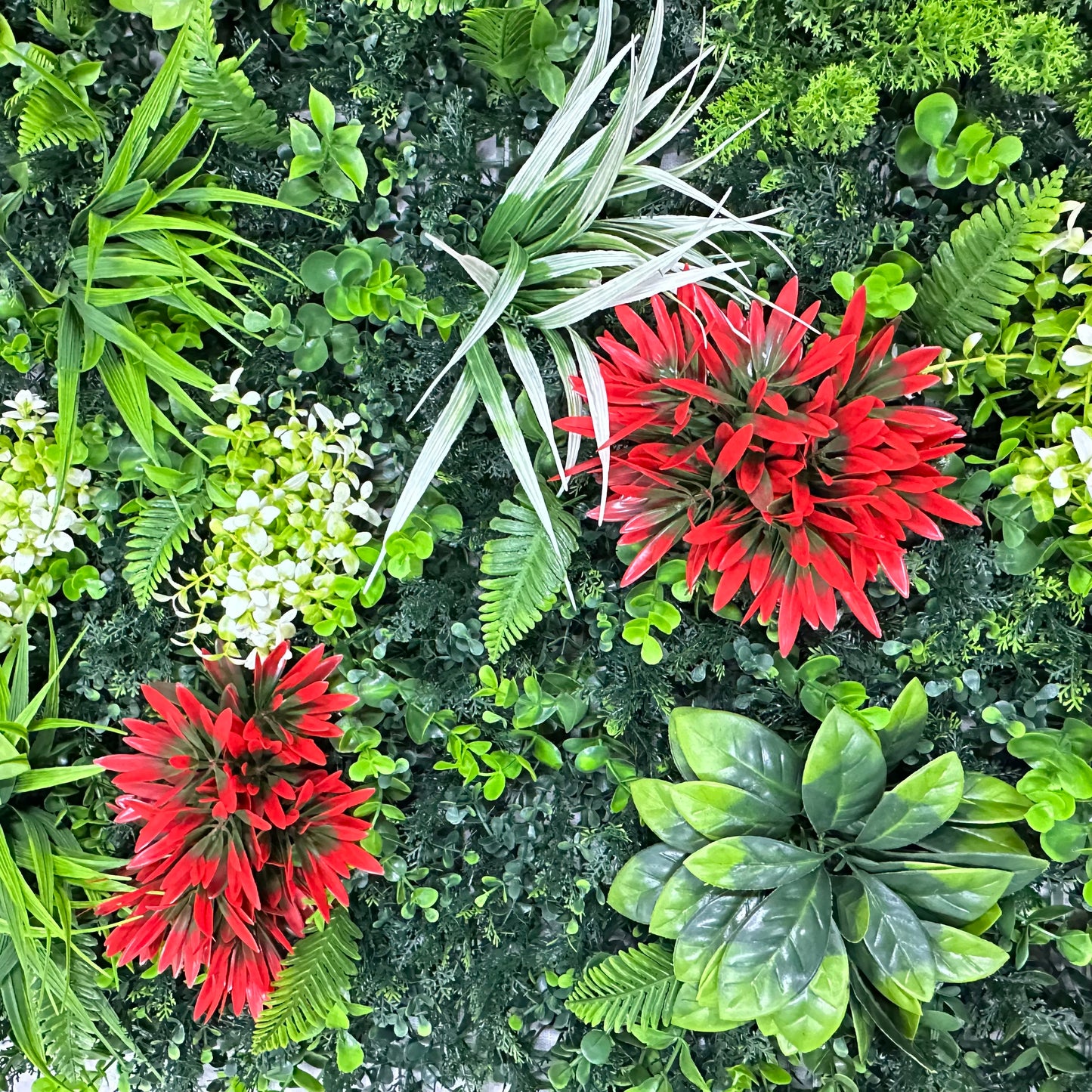 Artificial Plant Wall Green Panel No.5 100x100cm