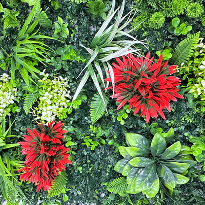 Artificial Plant Wall Green Panel No.5 100x100cm