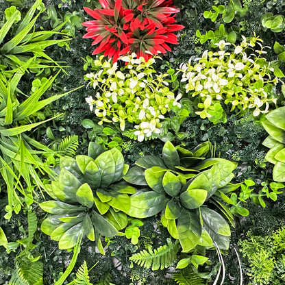 Artificial Plant Wall Green Panel No.5 100x100cm