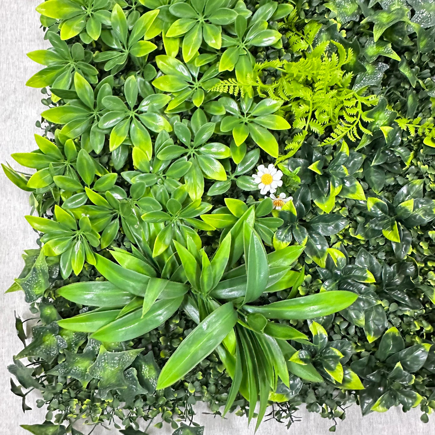Artificial Plant Wall Green Panel No.7 100x100cm