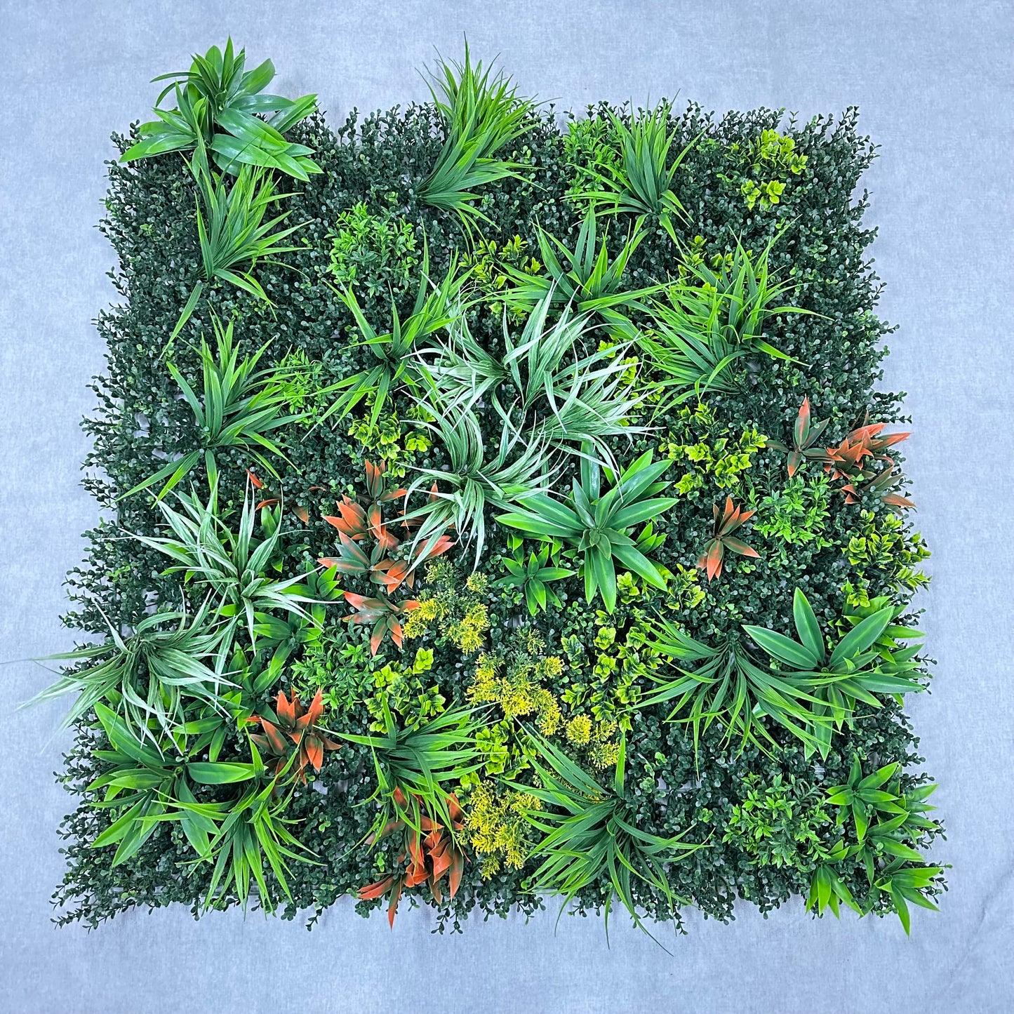 Artificial Plant Wall Green Panel No.9 100x100cm