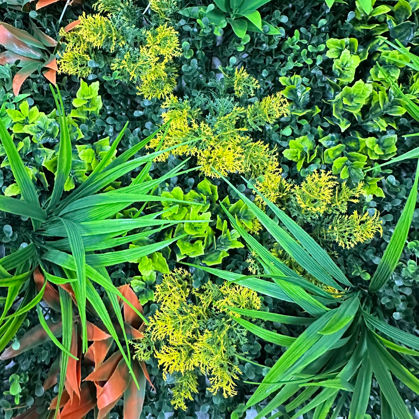 Artificial Plant Wall Green Panel No.9 100x100cm