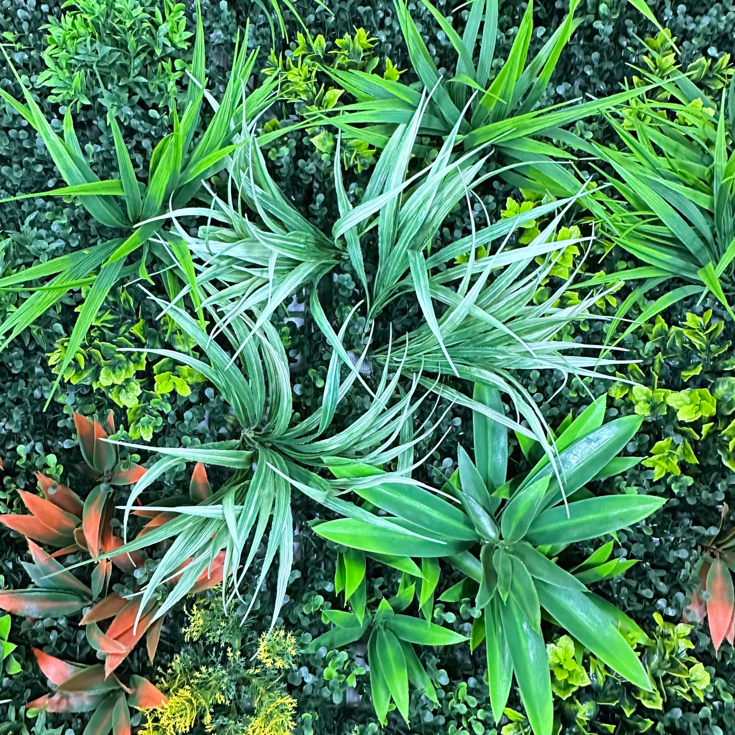 Artificial Plant Wall Green Panel No.9 100x100cm