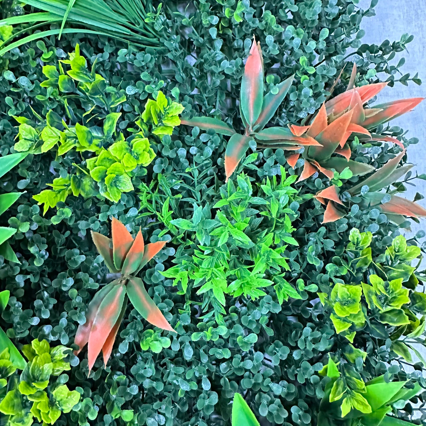 Artificial Plant Wall Green Panel No.9 100x100cm