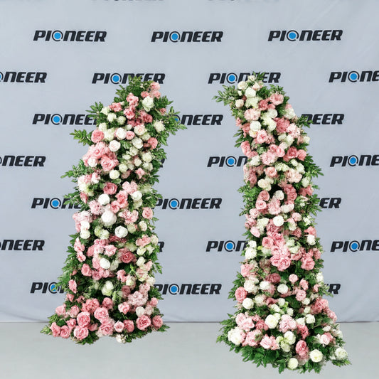Blush Rose Ceremony Floral Arch