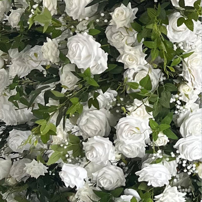 Premium White Rose Floral Display Centerpiece