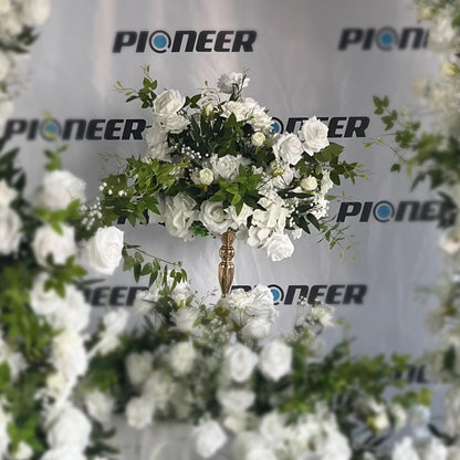Premium White Rose Floral Display Centerpiece Roses HQ
