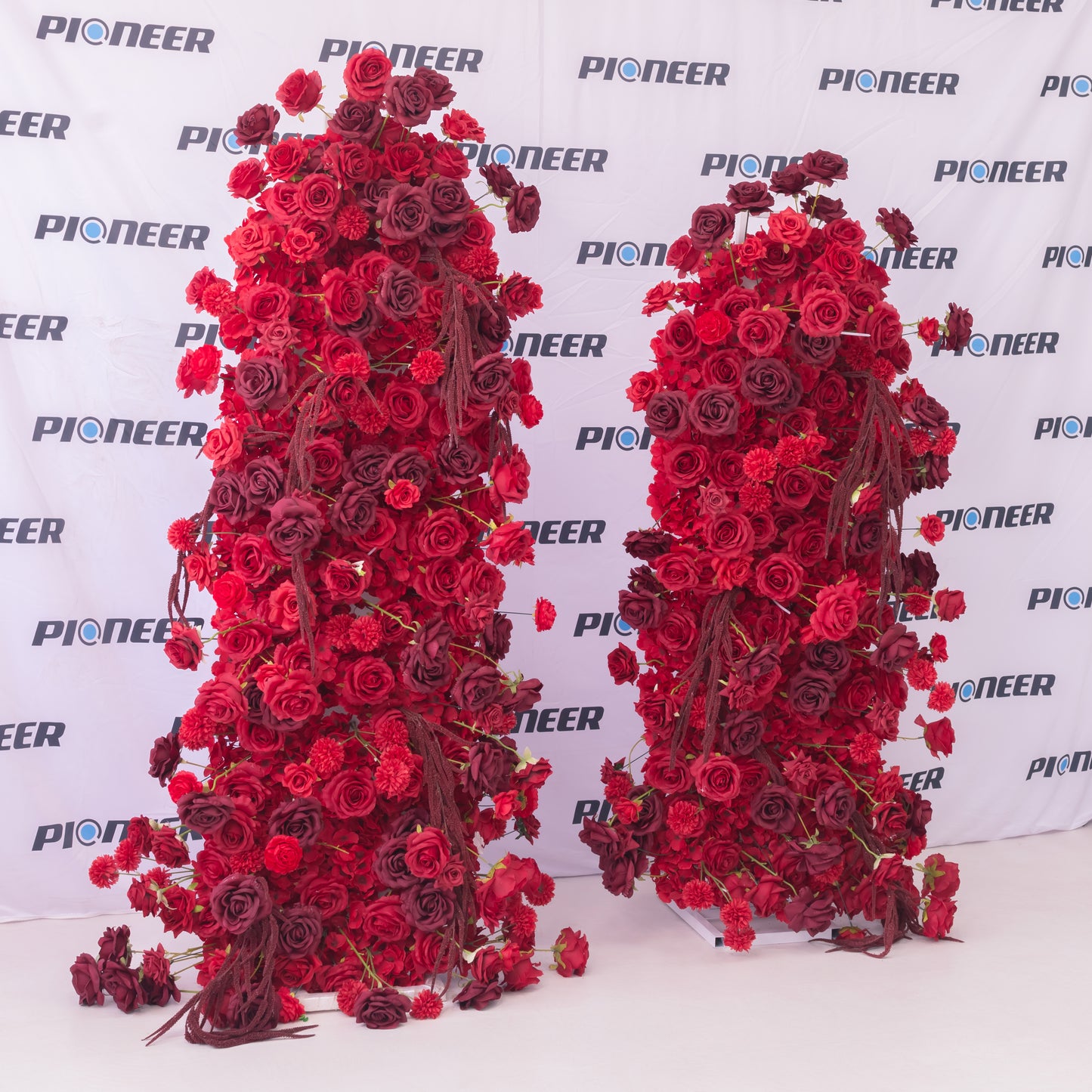 Crimson Garden Floral Arch
