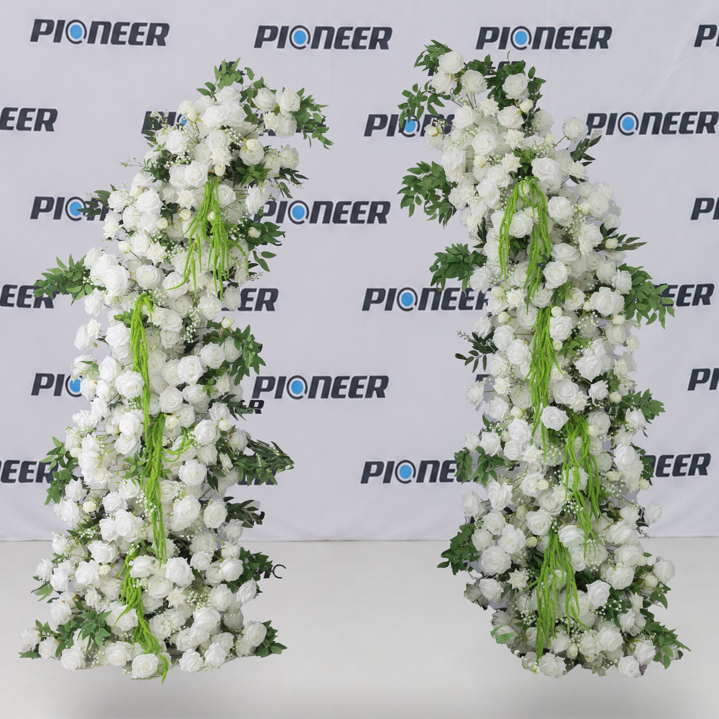 White Rose & Bloom Ceremony Floral Arch