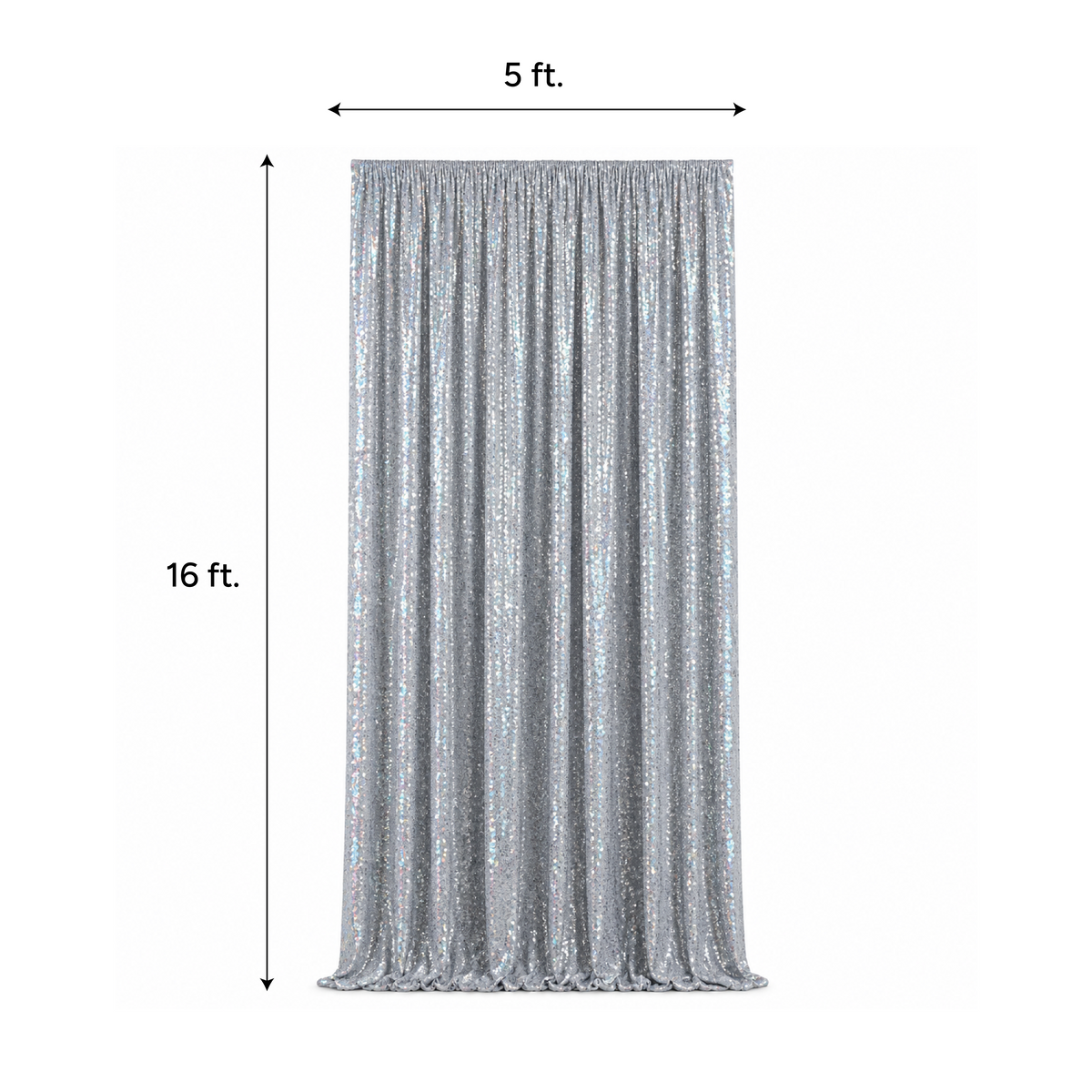 Sequin Backdrop 5Ft X 16Ft